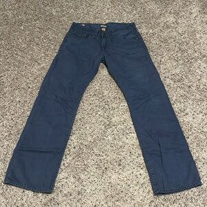 True Religion Men’s Ricky Relaxed Straight Blue Size 32